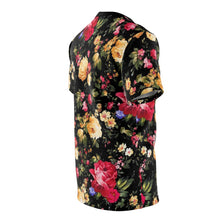 Load image into Gallery viewer, foamposite floral all over print sneaker match shirt floral foamposite shirt floral foam t shirt cut sew polyester v1