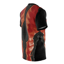 Load image into Gallery viewer, habanero red foamposite sneakermatch shirt drippin v3