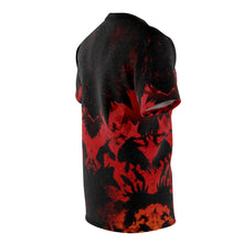 Load image into Gallery viewer, habanero red foamposite sneakermatch shirt v1