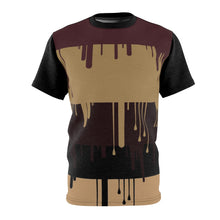 Load image into Gallery viewer, custom maroon foamposite sneakermatch t shirt cut sew drip