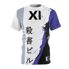 Load image into Gallery viewer, space jam 11 x kill bill all over print t shirt white