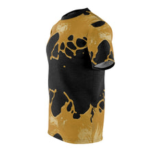 Load image into Gallery viewer, gold foamposite sneakermatch shirt big splat