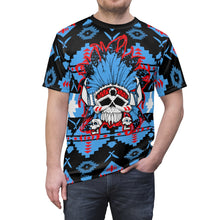 Load image into Gallery viewer, jordan 4 cactus jack luxury t shirt beacon print indian head sole chief aj4 cactus jack sneakermatch
