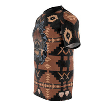 Load image into Gallery viewer, copper foamposite all over print shirt beacon sole chief by gourmetkickz