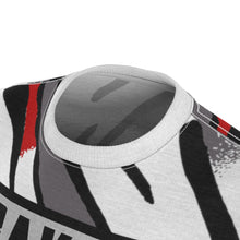 Load image into Gallery viewer, shirt to match jordan 8 reflections of a champion macro midsole pattern baked fresh daily cut sew v2