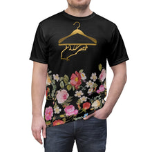 Load image into Gallery viewer, foamposite floral all over print sneaker match shirt floral foamposite shirt floral foam t shirt the cut sew now serving 1 2 bouquet