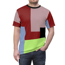 Load image into Gallery viewer, shirt to match yeezy boost 350 v2 yecheil colorblock yecheil cut sew t shirt 1