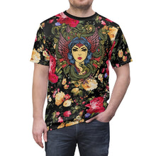 Load image into Gallery viewer, foamposite floral all over print sneaker match shirt floral foamposite shirt floral foam t shirt cut sew polyester v1b