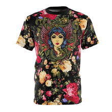 Load image into Gallery viewer, foamposite floral all over print sneaker match shirt floral foamposite shirt floral foam t shirt cut sew polyester v1b