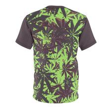 Load image into Gallery viewer, yeezy boost 700 mauve 420 marijuana cannabis pattern t shirt cut sew