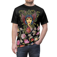Load image into Gallery viewer, foamposite floral all over print sneaker match shirt floral foamposite shirt floral foam t shirt cut sew medusa tee v2