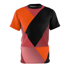 Load image into Gallery viewer, hyper crimson foamposite pro sneaker match t shirt cut sew colorblock