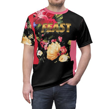 Load image into Gallery viewer, foamposite floral all over print sneaker match shirt floral foamposite shirt floral foam t shirt cut sew polyester v5