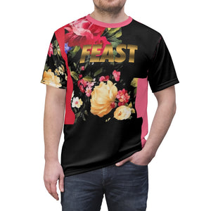 foamposite floral all over print sneaker match shirt floral foamposite shirt floral foam t shirt cut sew polyester v5