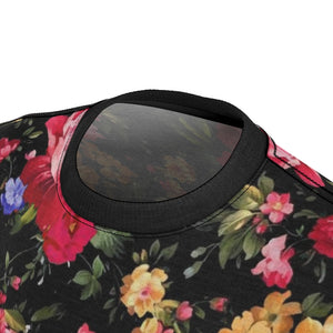 foamposite floral all over print sneaker match shirt floral foamposite shirt floral foam t shirt cut sew polyester v1