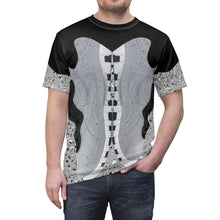 Load image into Gallery viewer, custom jordan 10 cement pair cut sew t shirt