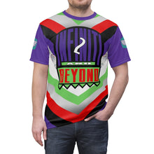 Load image into Gallery viewer, the buzz lightyear lebron 16 sneaker match t shirt cut sew infiniti and beyond