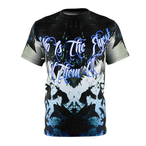 blue mirror foamposite sneakermatch t shirt by gourmetkickz