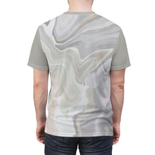 Load image into Gallery viewer, yeezy boost 350 v2 sesame marble print sneakermatch t shirt v4 cut sew