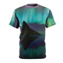 Load image into Gallery viewer, northern lights foamposite shirt v3 by gourmetkickz
