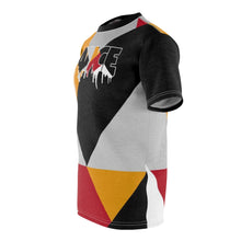 Load image into Gallery viewer, shirt to match jordan 7 reflections of a champion colorblock sauce cut sew