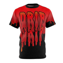 Load image into Gallery viewer, habanero red foamposite sneakermatch shirt drip drip