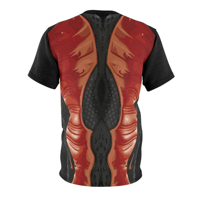 habanero red foamposite sneakermatch shirt drippin v2