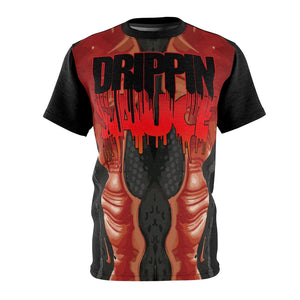 habanero red foamposite sneakermatch shirt drippin v3