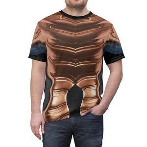 copper foamposite all over print shirt full of scents by gourmetkickz