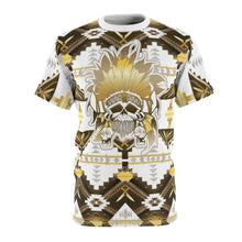 Load image into Gallery viewer, Shirt to Match Jordan 6 Pinnacle Metallic Gold Sneaker Colorway Beacon Print T-Shirt
