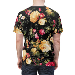 foamposite floral all over print sneaker match shirt floral foamposite shirt floral foam t shirt cut sew polyester v2