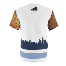 Load image into Gallery viewer, jordan 5 bronze t shirt now serving bronze 5 s over the chi