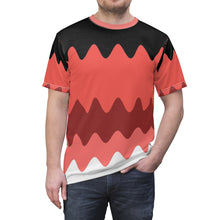 Load image into Gallery viewer, custom thermal map foamposite sneakermatch cut sew shirt drip too hard