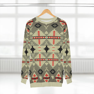 polyester blend all over print sweatshirt to match jordan 6 travis scott cactus jack olive beacon print v2