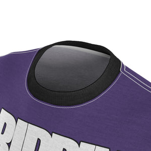 jordan 13 purple white drippin cut sew shirt