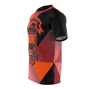 hyper crimson foamposite pro sneaker match t shirt cut sew colorblock daze