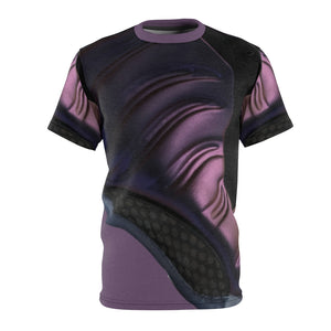 custom macro shoe eggplant foamposite shirt