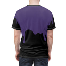 Load image into Gallery viewer, jordan 13 purple white drippin cut sew shirt