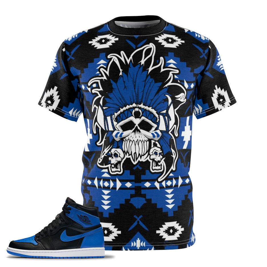 Shirt to Match Jordan 1 Royal Sneaker Colorway Beacon Sole CHiEF T-Shirt