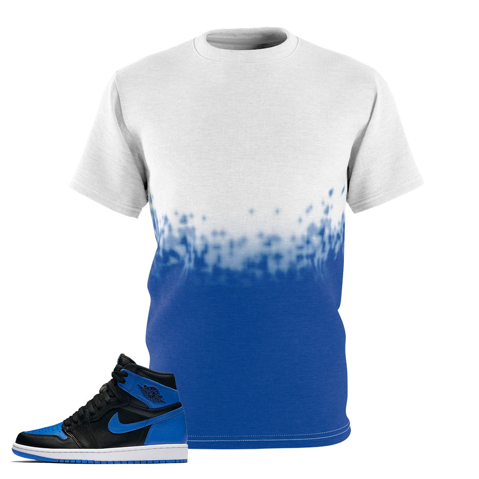 Shirt to Match AJ1 Royal Sneaker Colorway  