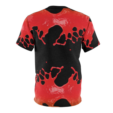 habanero red foamposite sneakermatch shirt big splat