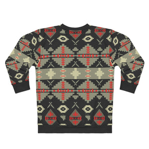 polyester blend all over print sweatshirt to match jordan 6 travis scott cactus jack olive beacon sole chief print v1