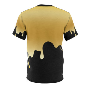 gold foamposite sneakermatch shirt drippin