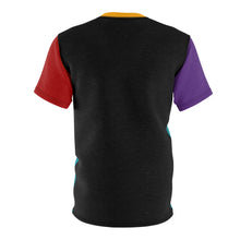 Load image into Gallery viewer, jordan 9 dream it do it sneaker match drippin sauce on multicolor cut sew polyester shirt
