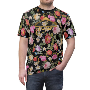 foamposite floral all over print sneaker match shirt floral foamposite shirt floral foam t shirt the cut sew now serving bouquet tee