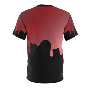 hyper crimson foamposite pro sneaker match t shirt cut sew big drip