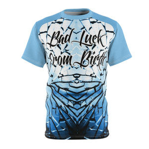 Shirt to Match Blue Mirror Foamposite Sneaker Colorway Bad Luck V4 T-Shirt
