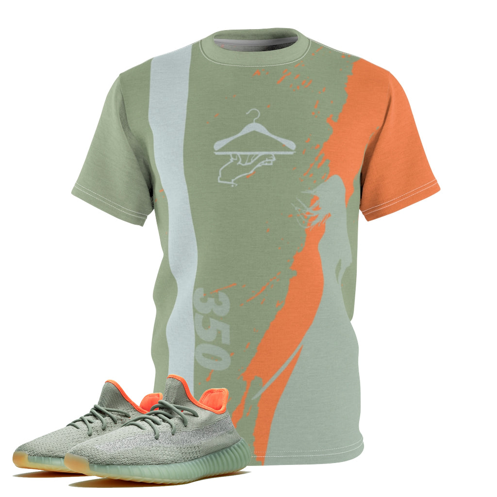 Shirt to Match Yeezy Boost 350 V2 Desert Sage Sneaker Colorway 