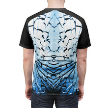 Load image into Gallery viewer, blue mirror foamposite sneakermatch t shirt bad luck v2