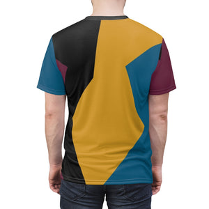 jordan 7 bordeaux shirt colorblock v1